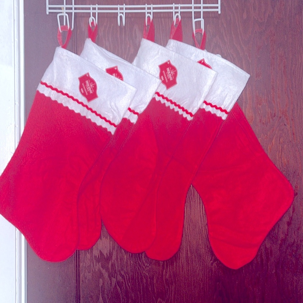 5Pcs Holiday Time Stockings